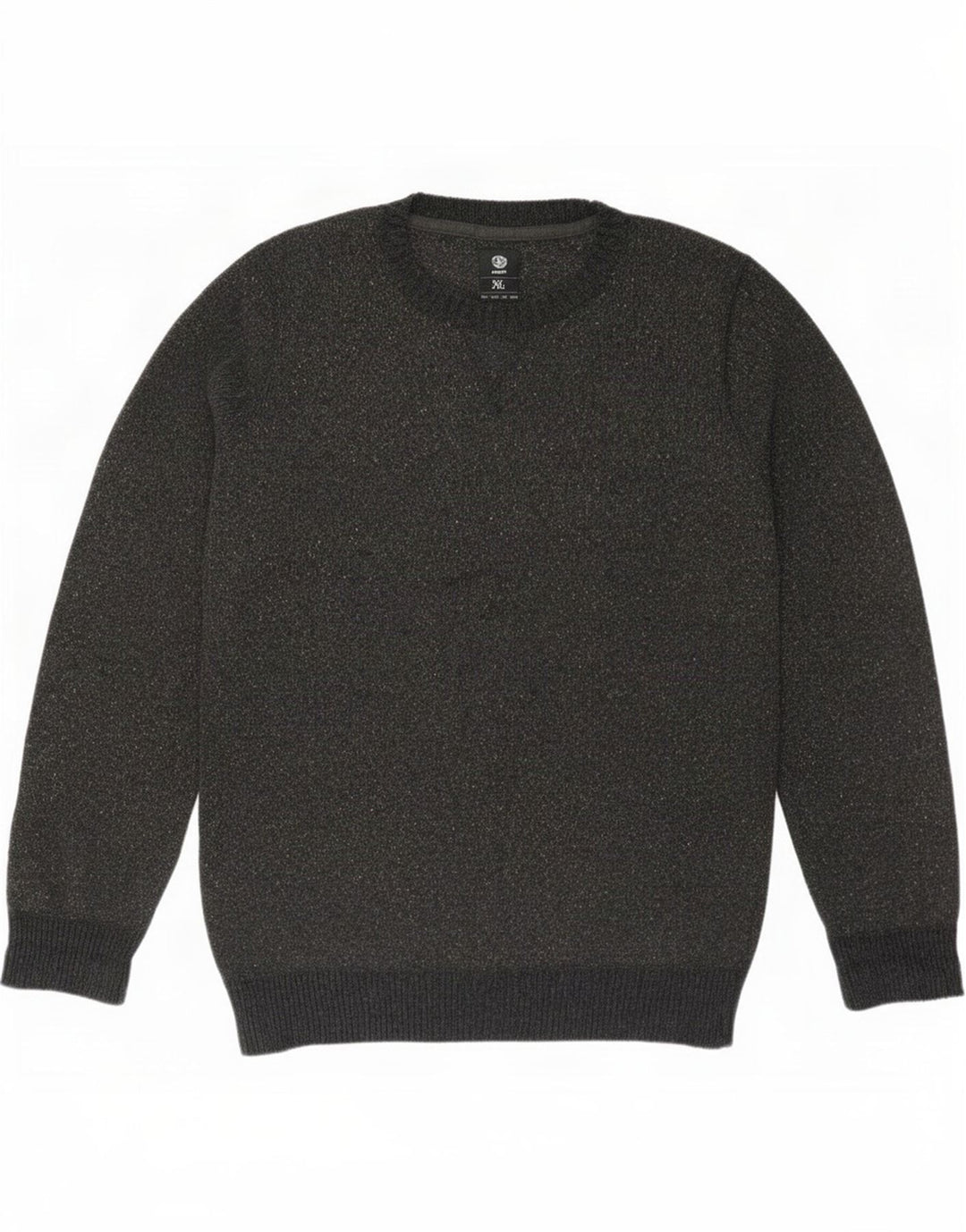 Pulover Element pentru bărbați, cu gât roșu, XL, pete gri
