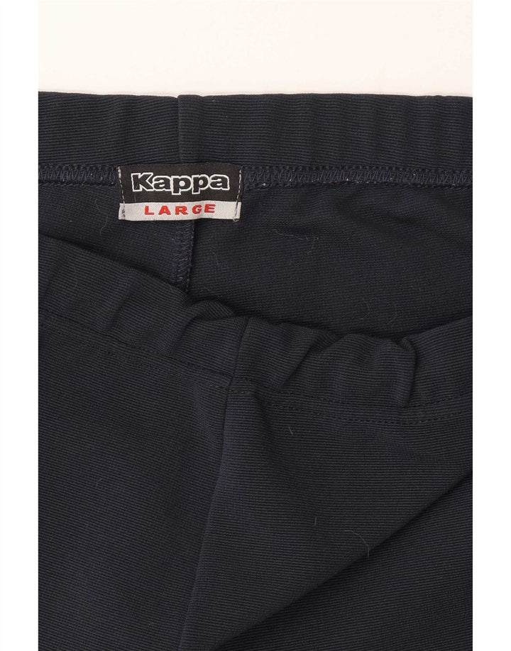 Pantaloni de trening pentru bărbați Kappa, mari, poliester, albastru