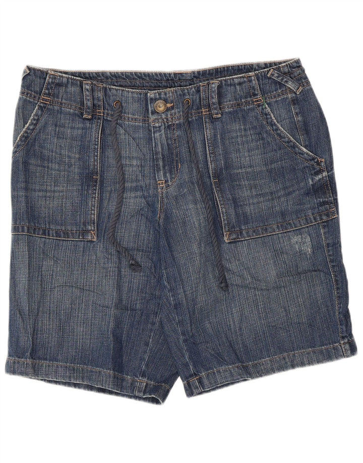 Pantaloni scurți din denim pentru femei Eddie Bauer US 12 Large W36 Blue Bumbac