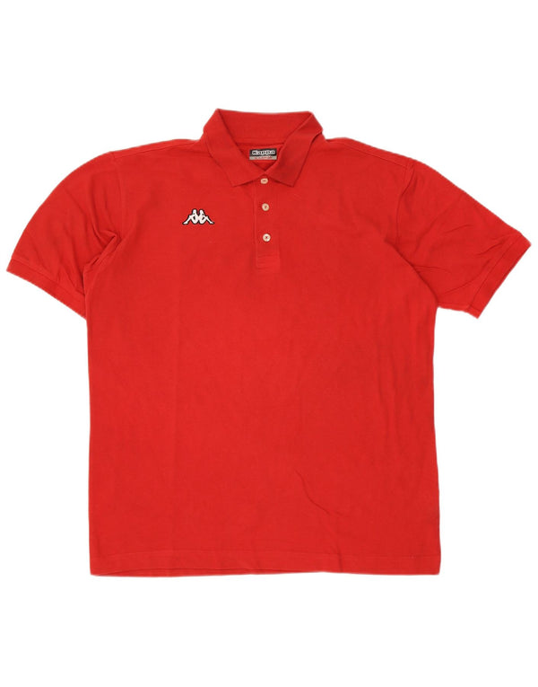 Tricou polo pentru bărbați Kappa XL Roșu