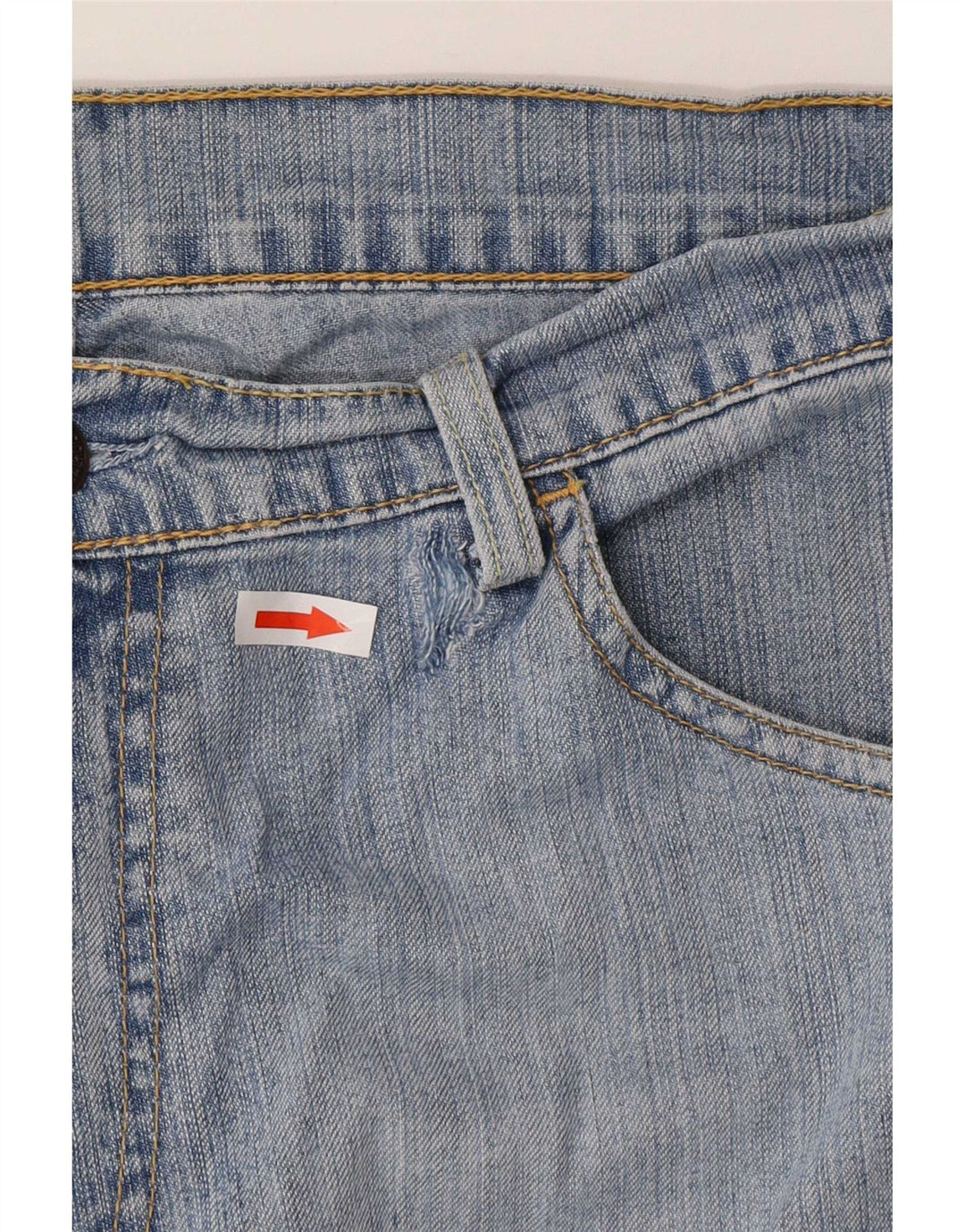 Blugi drepti pentru bărbați Levi's W32 L34 Bumbac albastru