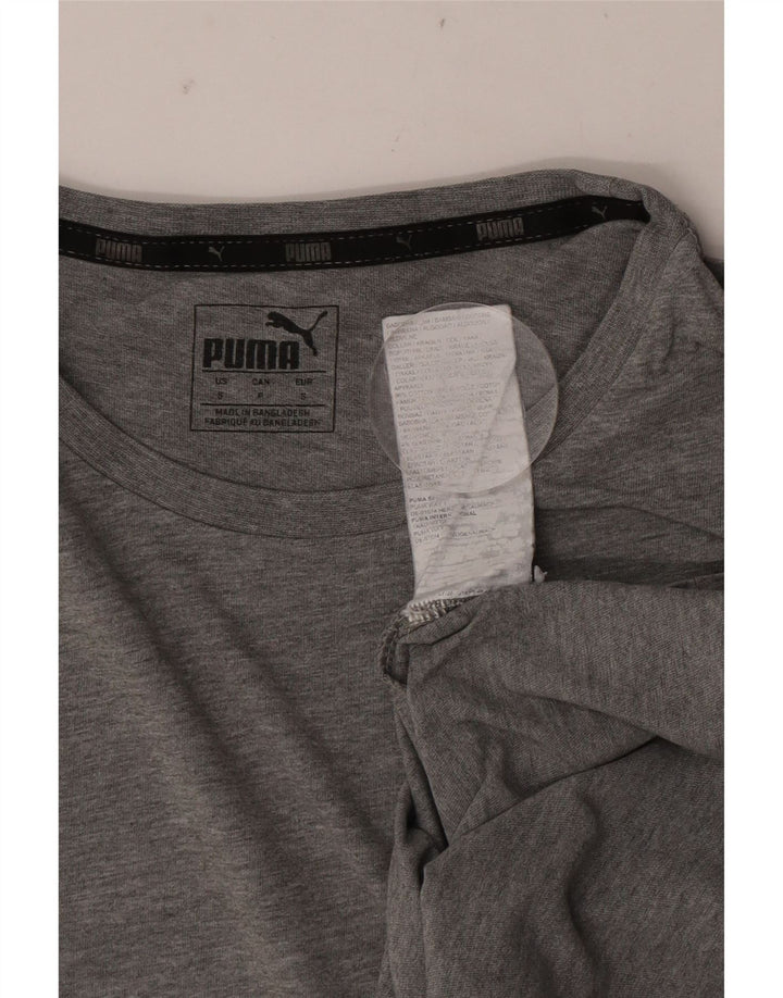 Tricou pentru bărbați Puma Top mic, gri bumbac