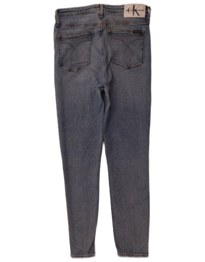 Blugi skinny de damă CALVIN KLEIN W32 L28 bumbac albastru