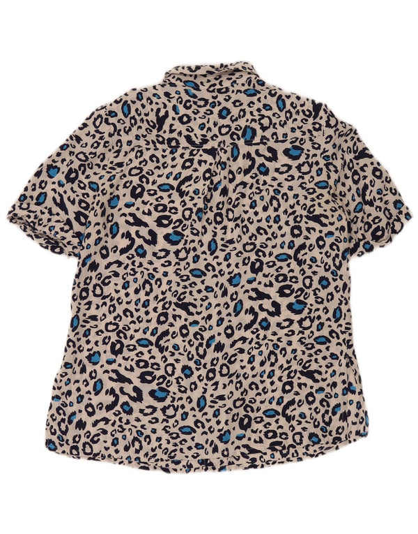 Bluză cămașă pentru femei cherie IT 42/44 Medium Multicolor Animal Print