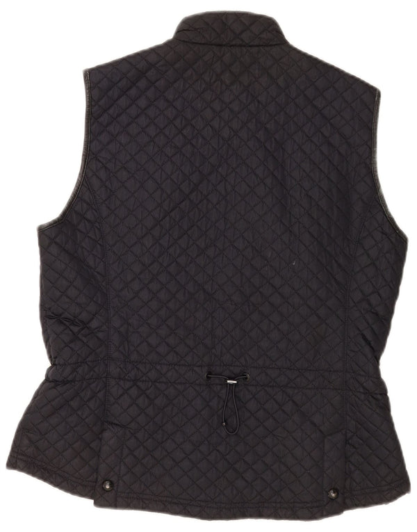 Gilet matlasat Massimo Dutti pentru femei UK 18 XL poliester negru