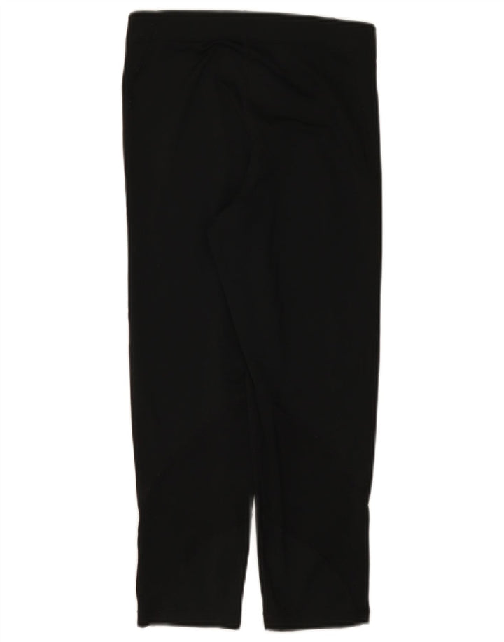 Leggings Nike Dri Fit Graphic Capri pentru femei UK 8 Poliester negru mic
