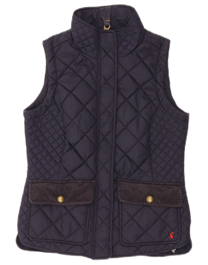 Gilet matlasat pentru femei JOULES UK 8, mic, albastru, poliester
