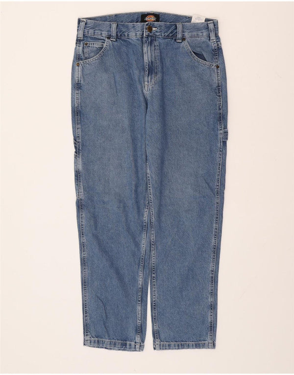 DICKIES Blugi Cargo Tapered pentru bărbați W32 L30 Bumbac albastru