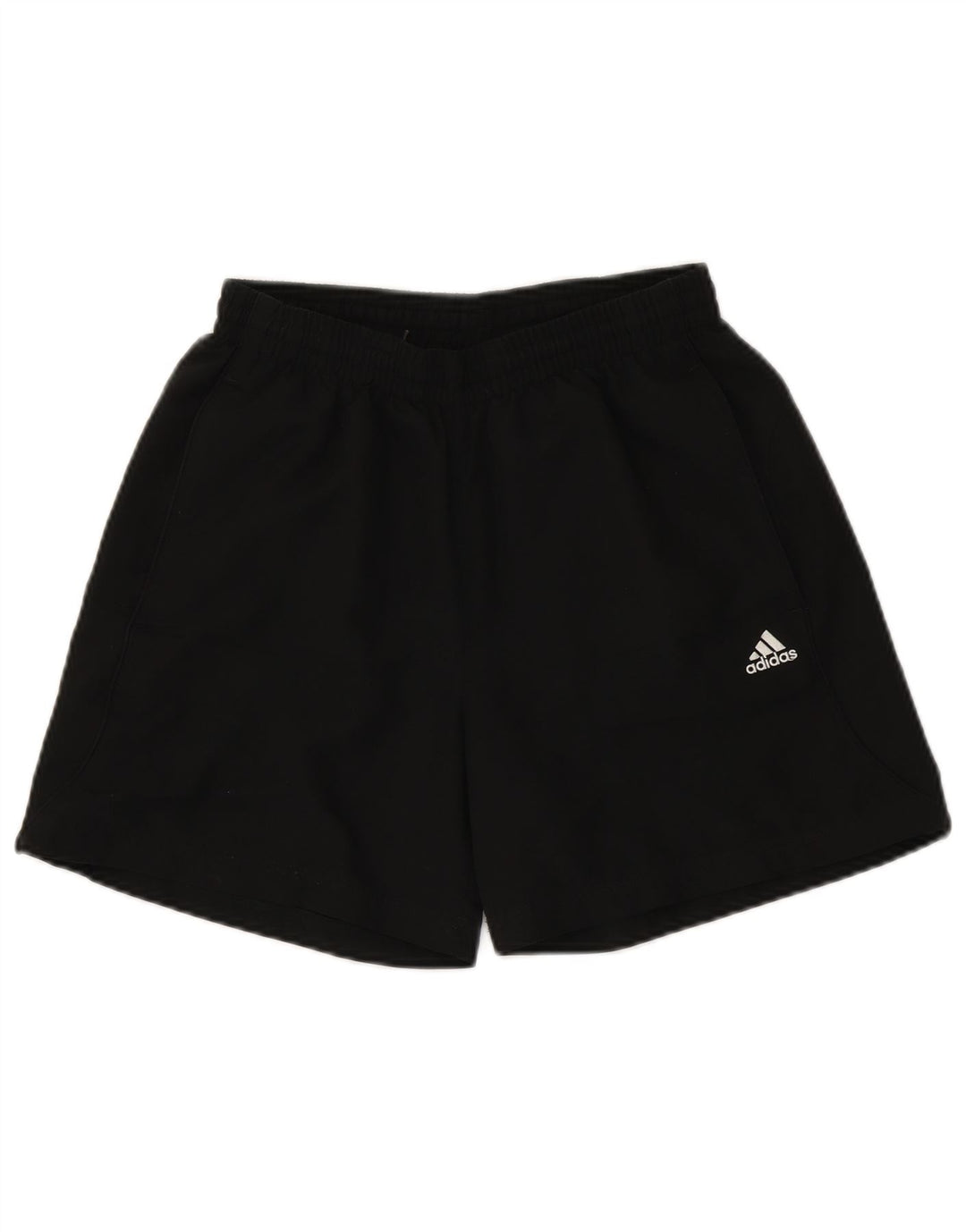 Pantaloni scurți sport adidas băieți 15-16 ani poliester negru