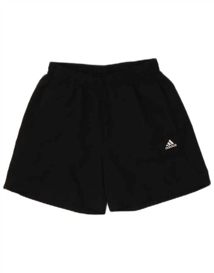 Pantaloni scurți sport adidas băieți 15-16 ani poliester negru