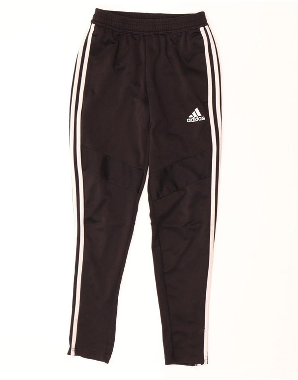 Pantaloni de trening ADIDAS pentru femei UK 6 XS poliester negru