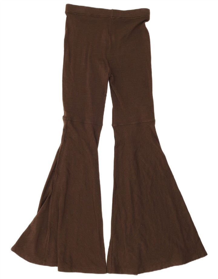 Leggings Flare Femei Roccobarocco UK 8 Mic Maro