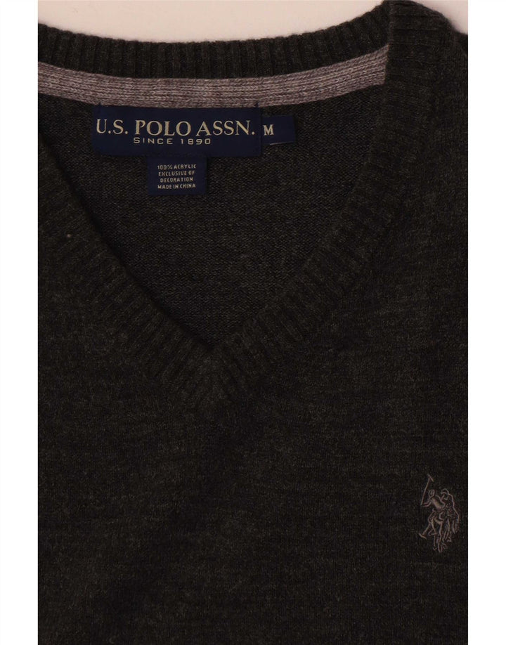 U.S. Polo Assn. Vestă pentru bărbați Tank Top Gri mediu Acrilic