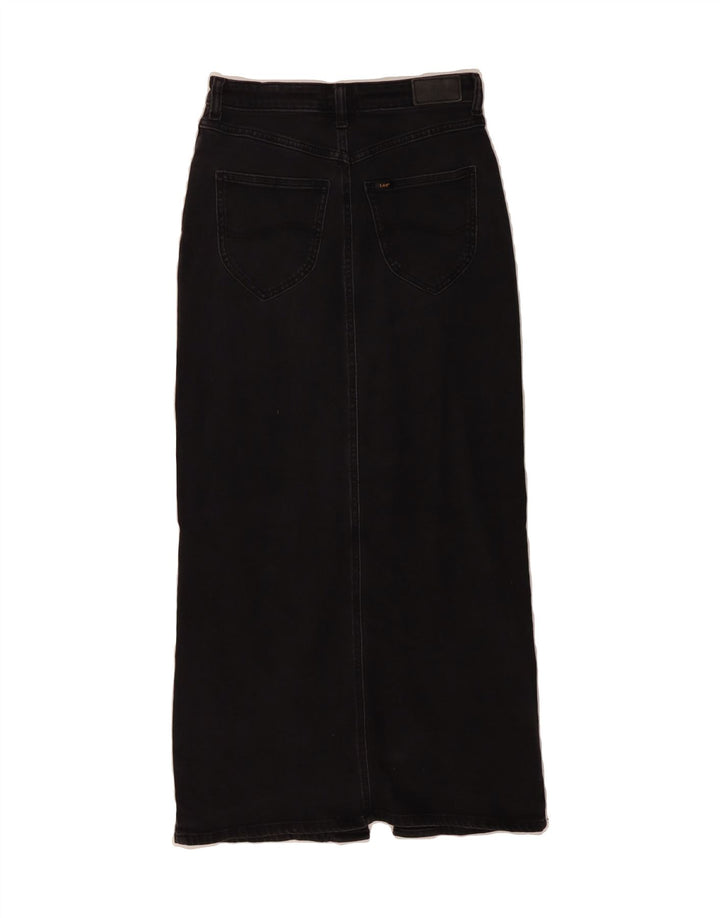 LEE Womens Denim Skirt  W28 Medium Black Cotton Vintage Lee and Second-Hand Lee from Messina Hembry 