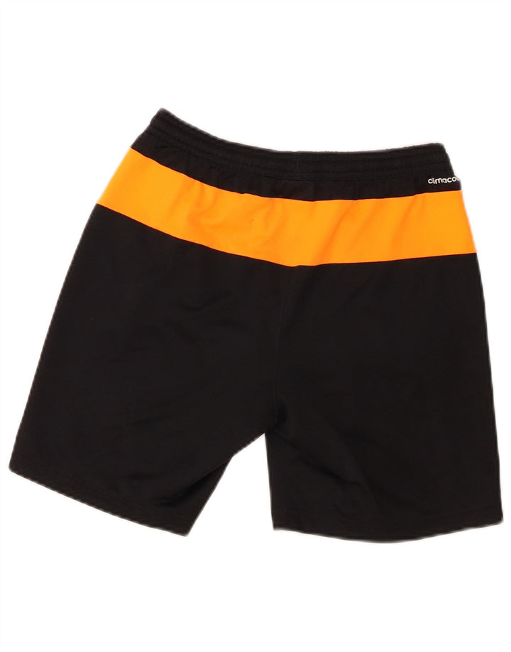 Pantaloni scurți sport adidas Climacool pentru băieți 11-12 ani, negru, poliester color