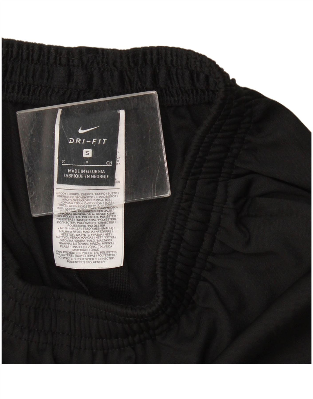 Pantaloni de trening Nike Dri Fit pentru bărbați, poliester negru mic