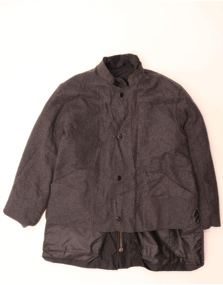 Vintage Mens Jacket Reversible UK 40 Large Black
