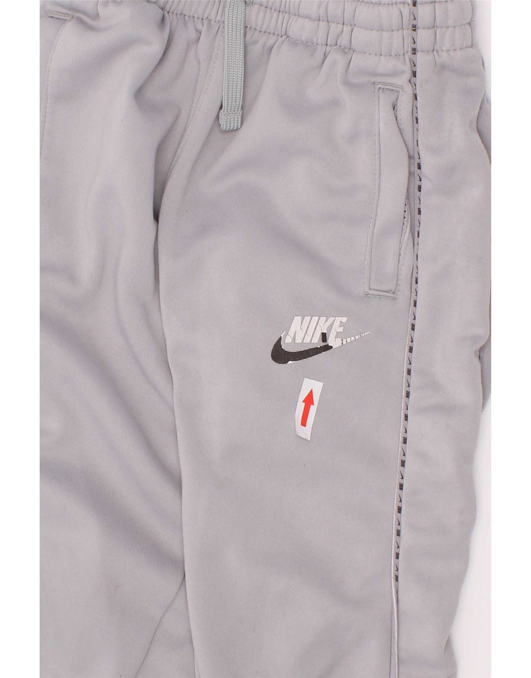 Pantaloni de trening grafic Nike pentru băieți Pantaloni de jogging 4-5 ani Poliester gri mic