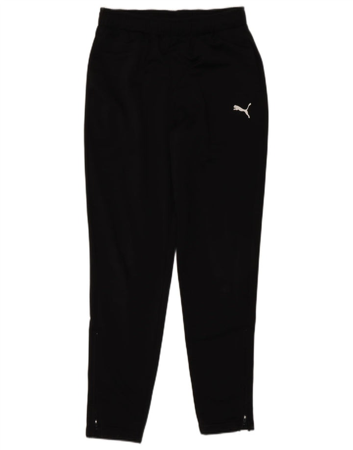 Pantaloni de trening Puma pentru baieti 11-12 ani negri