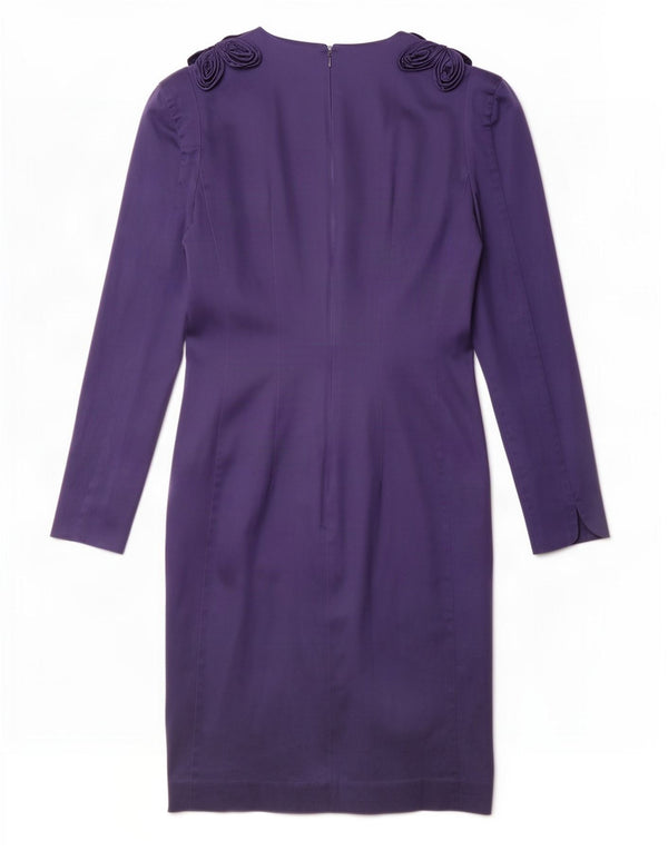 Rochie teacă pentru femei French Connection UK 14 Medium Purple Floral