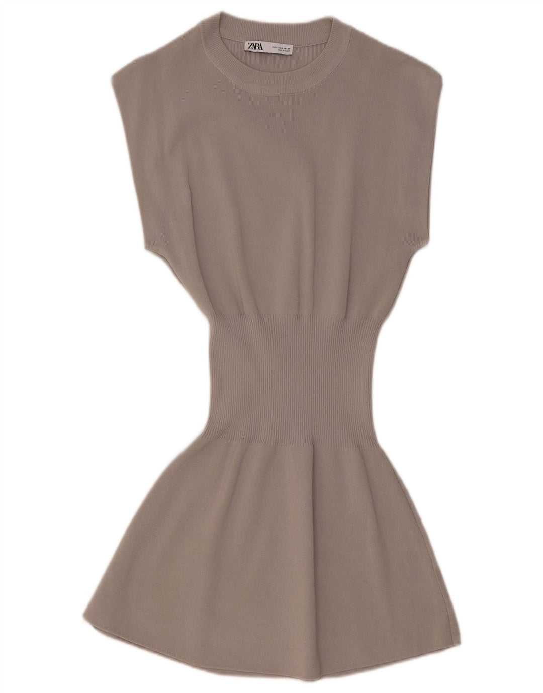 Rochie cu pulover pentru femei ZARA UK 8 Small Gri