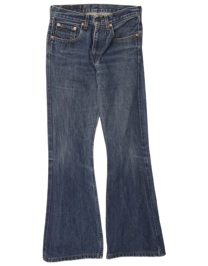 Blugi evazați Levi's 532 pentru femei W29 L30 albastru