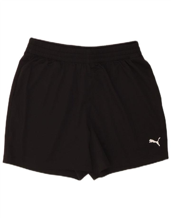 Pantaloni scurți sport Puma pentru bărbați, mari, negru, poliester