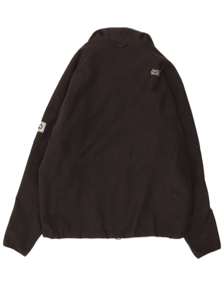 Jack Wolfskin Bomber Jacket pentru femei UK 36/38 Poliester mediu negru