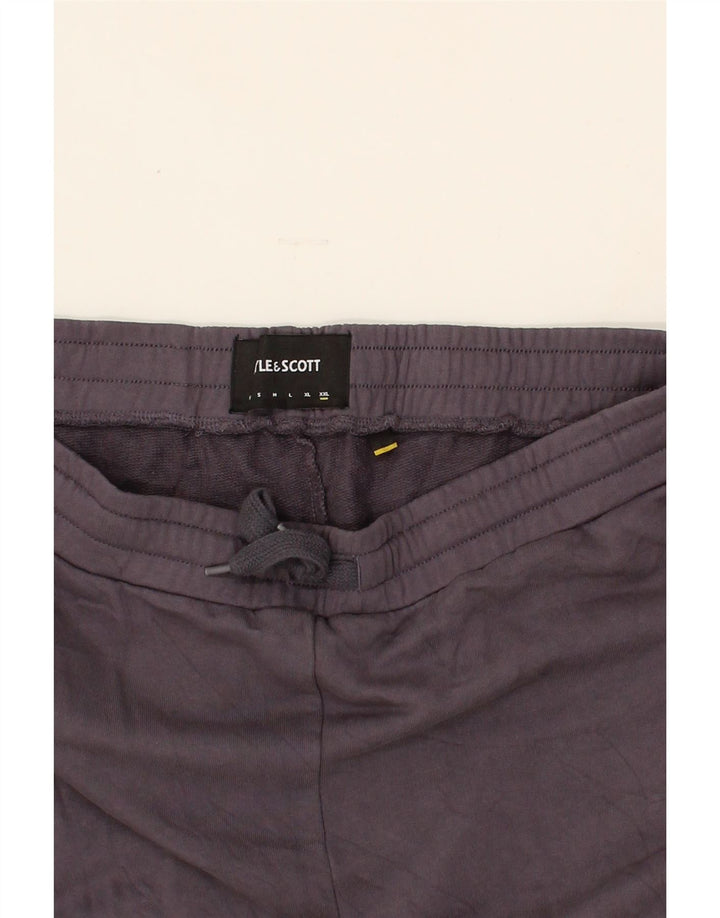 LYLE & SCOTT Womens Tracksuit Trousers Joggers 2XL Grey Cotton Vintage Lyle & Scott and Second-Hand Lyle & Scott from Messina Hembry 
