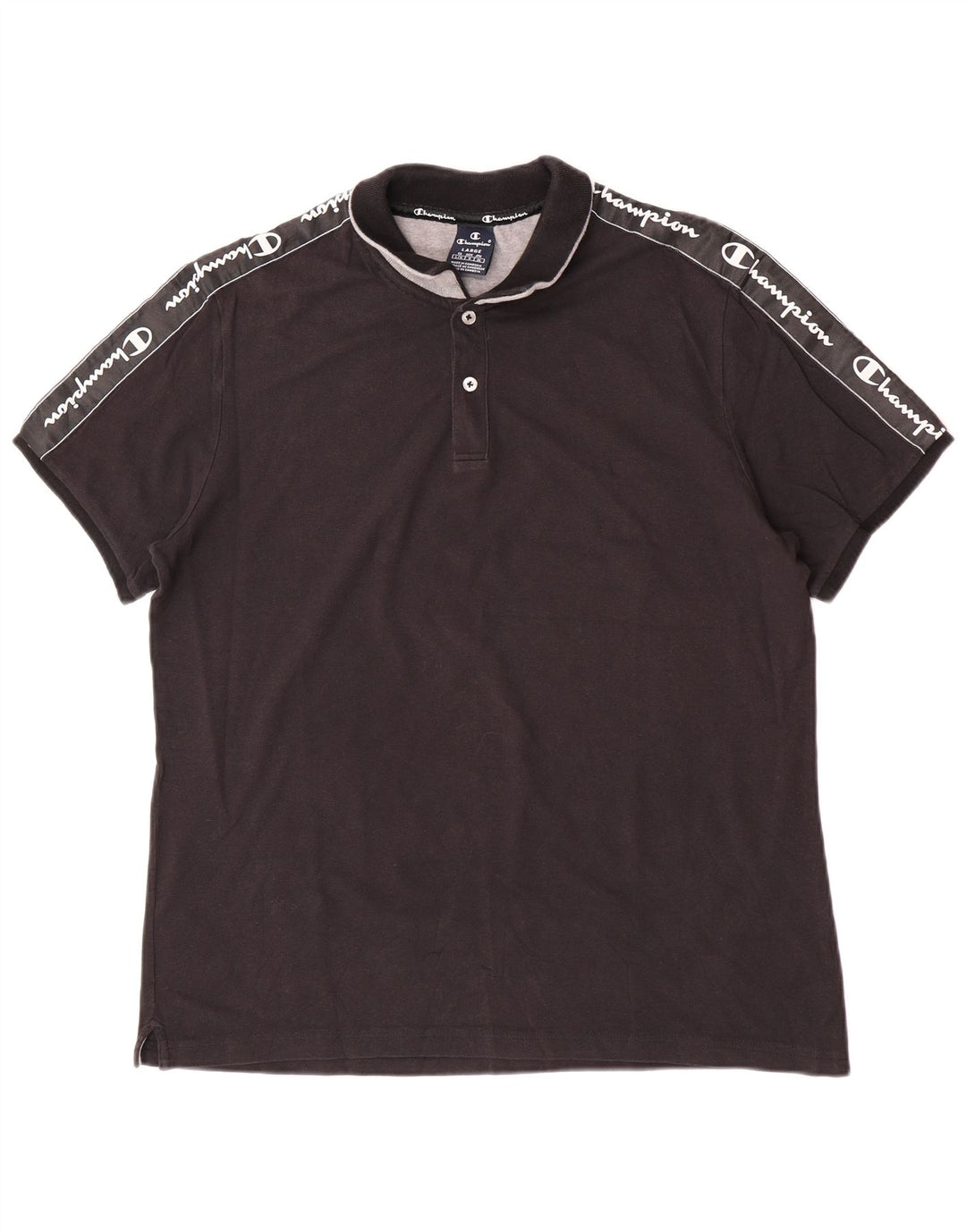 Tricou polo pentru bărbați Champion, mare, negru