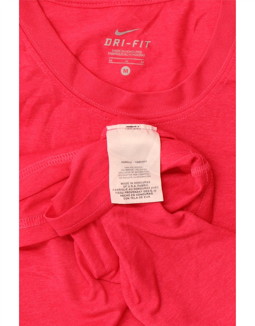 Tricou pentru femei Dri Fit NIKE Top UK 12 Medium Pink Poliester