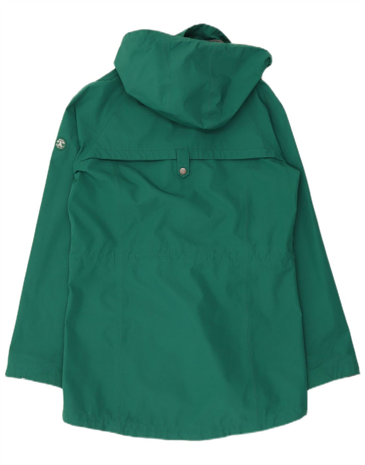Jachetă de ploaie cu glugă pentru femei Barbour UK 10 Poliester verde mic