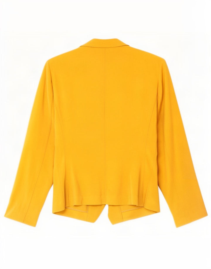 Jachetă pentru femei Marks & Spencer Open Blazer UK 20 2XL Galben Poliester