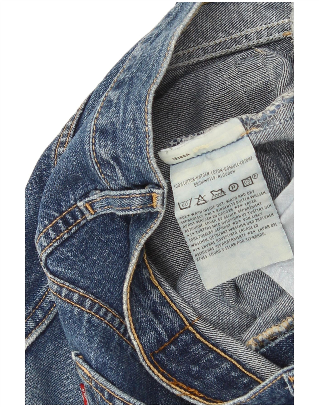 Jeans Capri pentru bărbați Levi's Mărimea 34 W34 L17 Bumbac albastru