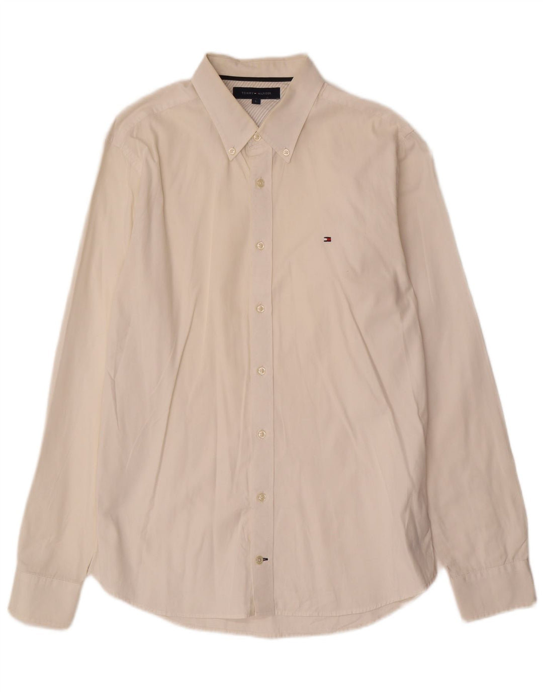 Cămașă pentru bărbați TOMMY HILFIGER, mare, alb, bumbac