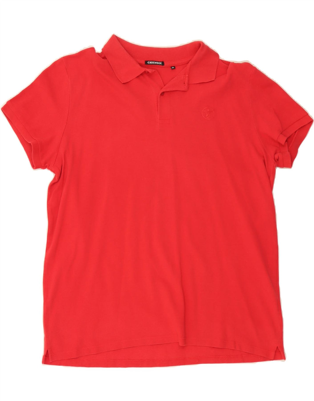 CHIEMSEE Mens Polo Shirt XL Red Cotton Vintage Chiemsee and Second-Hand Chiemsee from Messina Hembry 
