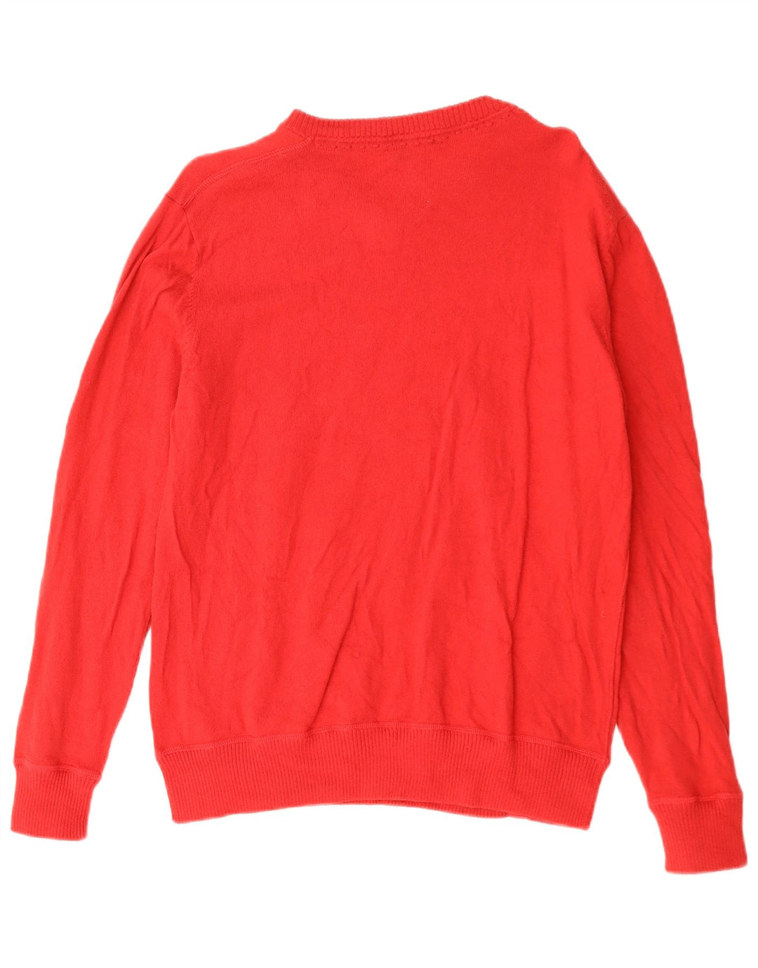 Pulover pentru femei Think Pink, cu decolteu în V, XL, lână roșie