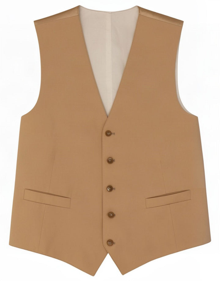 Vintage Gilet pentru bărbați IT 50 Medium Beige