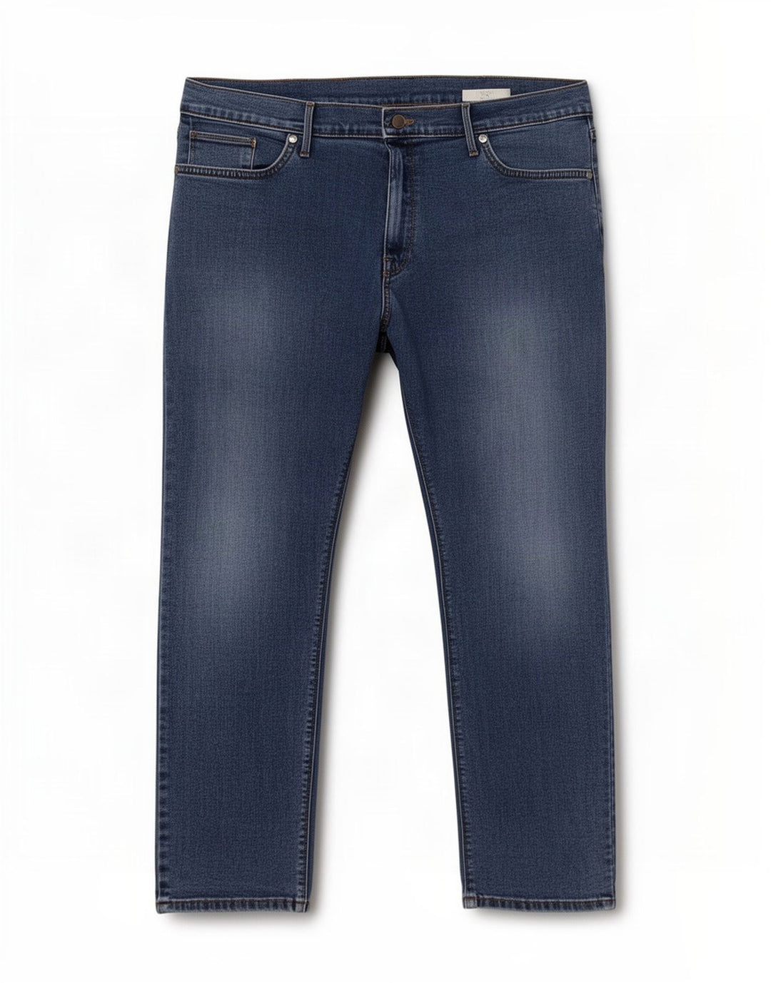 Blugi slim pentru bărbați Marks & Spencer W38 L29 Bumbac albastru
