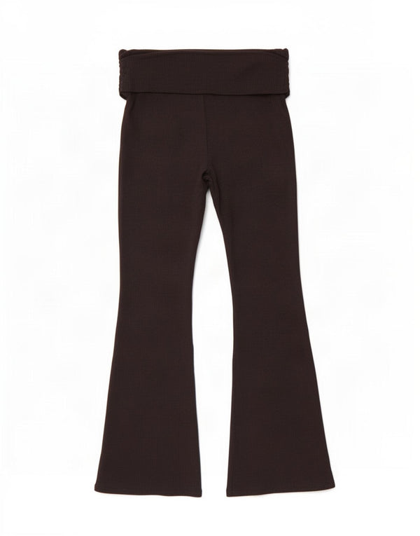Leggings de maternitate pentru femei Marks & Spencer Slim Fit Flare UK 16 Large Black
