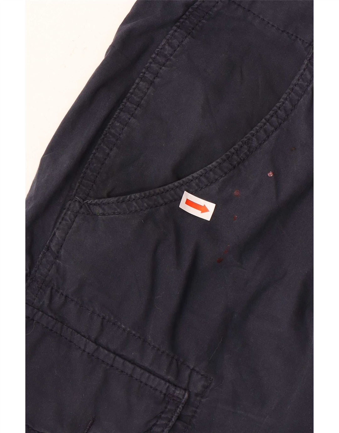 Pantaloni scurți cargo Napapijri pentru bărbați W33, bumbac albastru bleumarin mediu