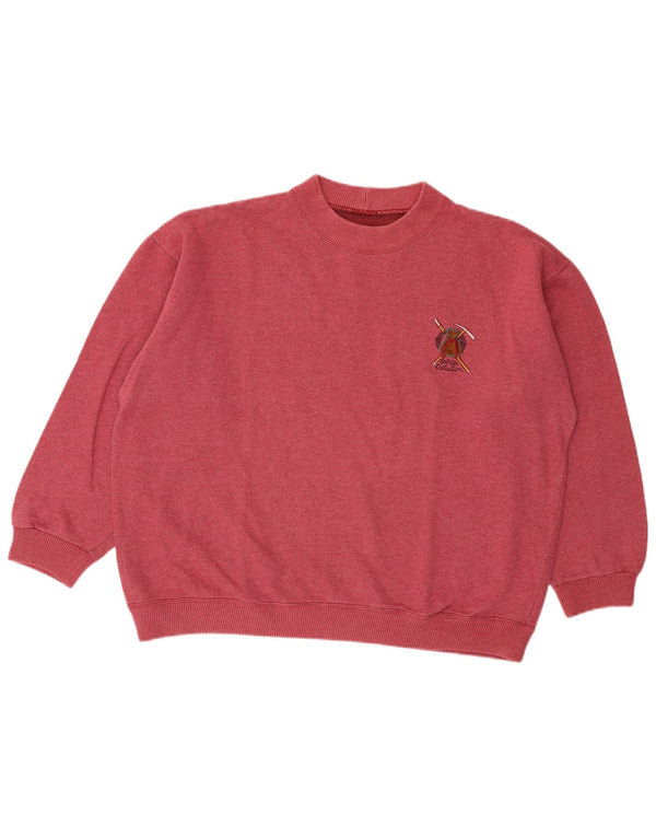 Hanorac vintage pentru bărbați Jumper XL roz