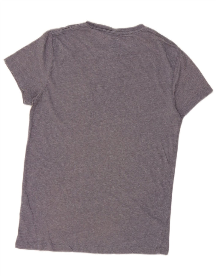 Tricou Jack Wills pentru bărbați Top mic albastru bumbac cu pete
