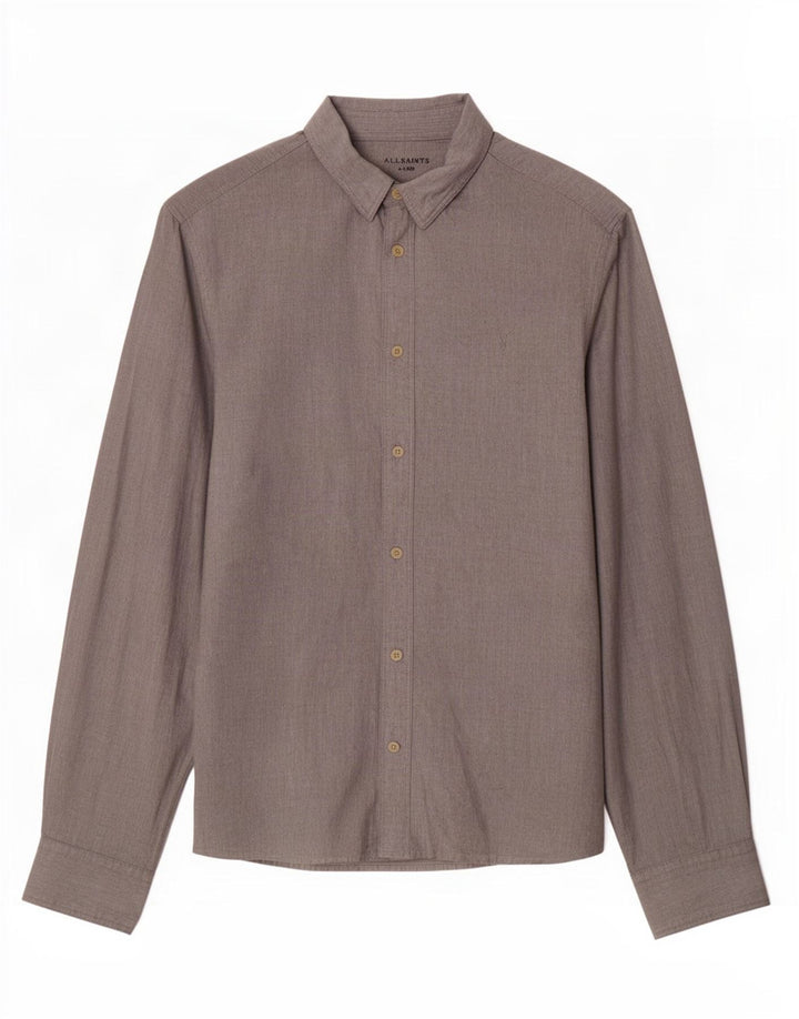 Cămașă pentru bărbați All Saints XL bumbac gri