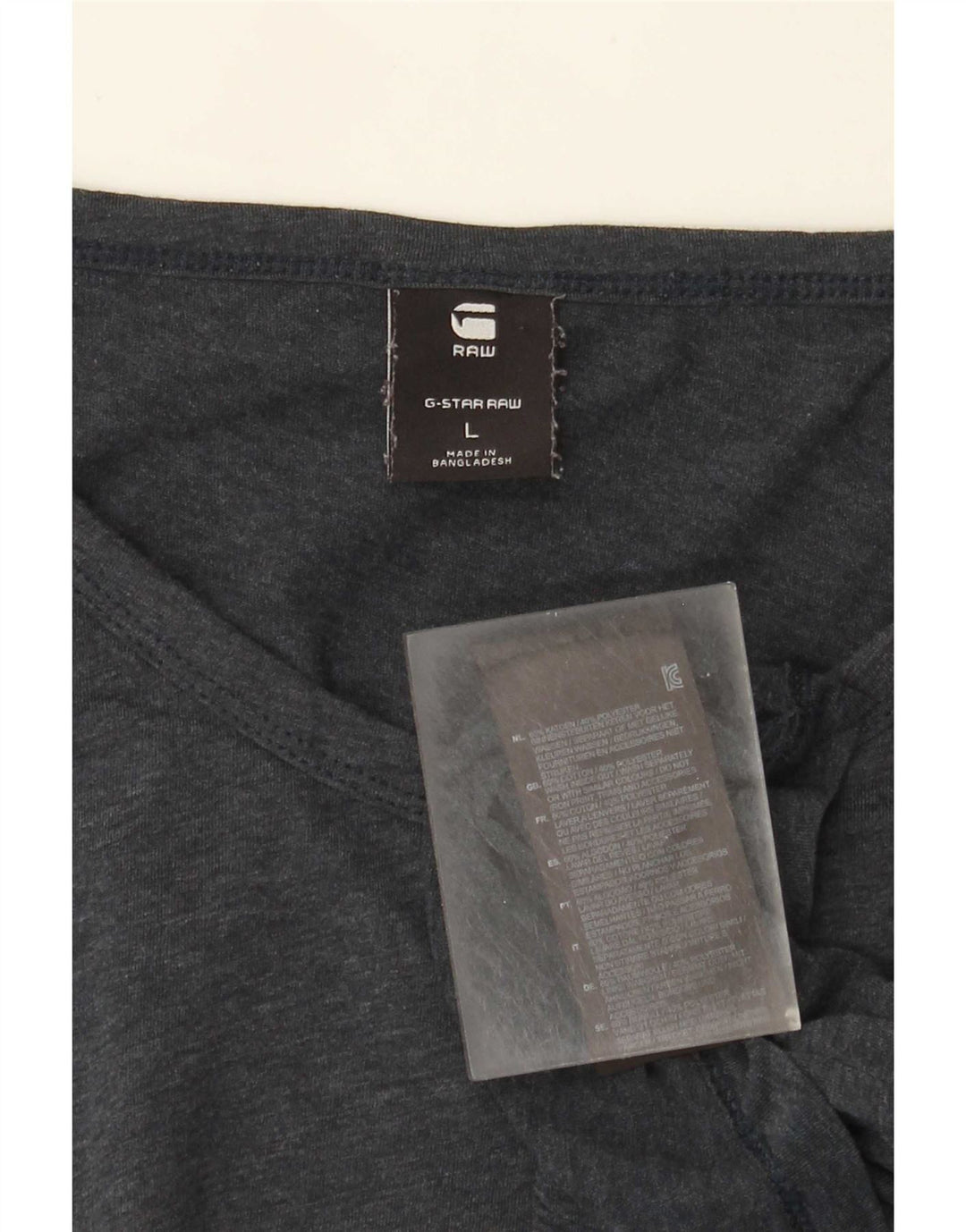 Tricou pentru bărbați G-Star Top mare din bumbac bleumarin