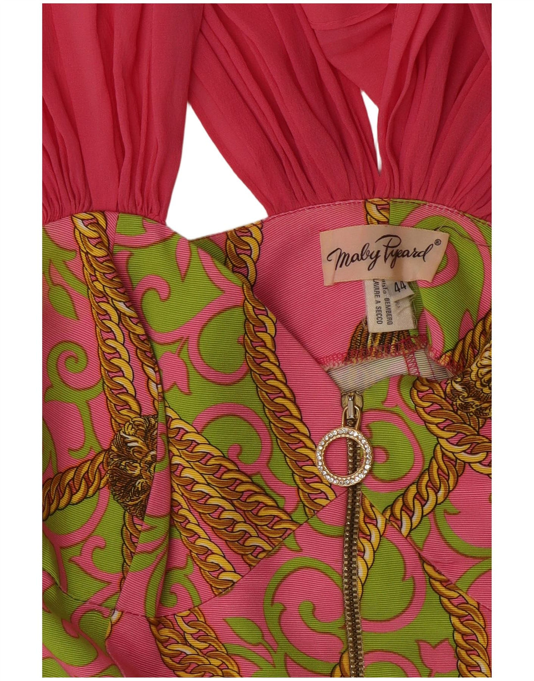 Set de fuste din 2 piese cu grafică vintage pentru femei IT 44 Medium W28 Pink Paisley