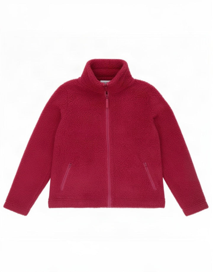 Jachetă fleece pentru femei Marks & Spencer UK 14, mare, poliester maro