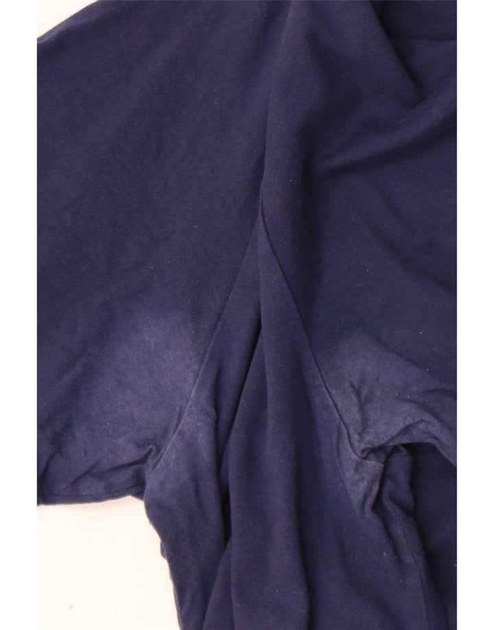 Tricou pentru bărbați Nike Top mediu din bumbac bleumarin