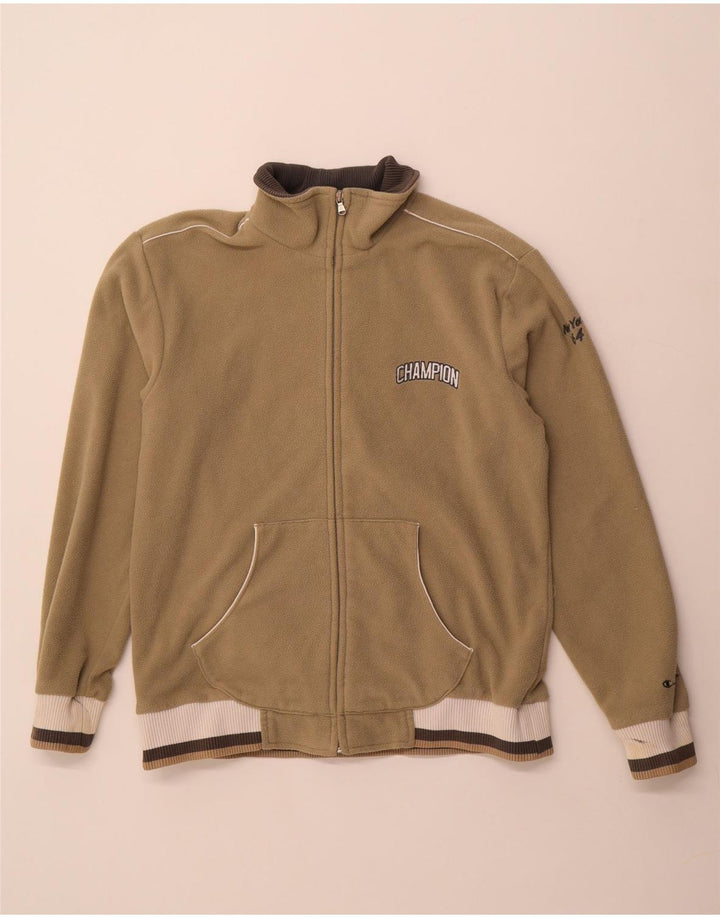 Jachetă fleece pentru femei Champion UK 18 XL Kaki Poliester color bloc