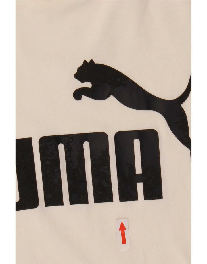 Tricou grafic Puma pentru bărbați Top 2XL alb